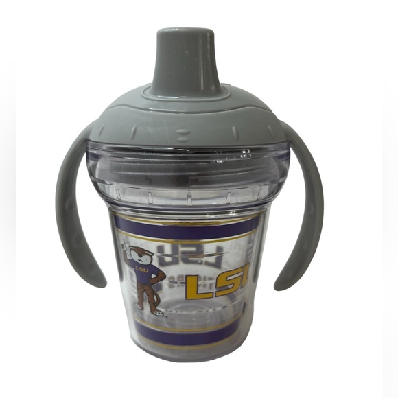 Tervis My First Tervis Sippy Cup LSU Tigers Toddler Cup Purple Yellow Louisiana - Picture 4 of 11